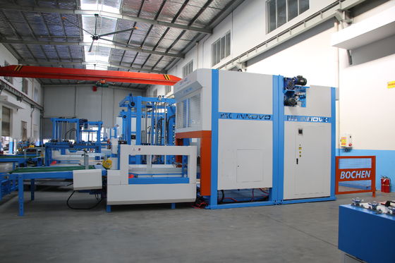 مكدس منصات قلاب أوتوماتيكي بالكامل للألواح المموجة 12000 قطعة/ساعة