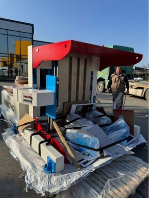 آلة قلب الرزم PT-1300/1650 بوزن تحميل 1.5 طن وحجم مادة أدنى 50*60 سم للطباعة والتغليف