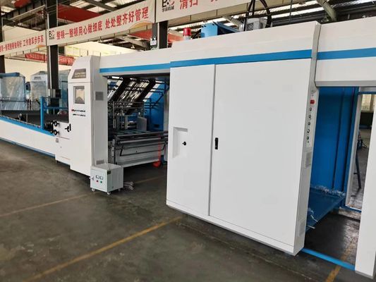 150m / Min آلة تغليف الفلوت عالية السرعة 1500x1500mm عالية السرعة للتصفيح المموج