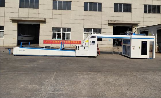آلة تصفيح الفلوت الأوتوماتيكية ذات المحرك المؤازر 150m / Min لـ Corrugator