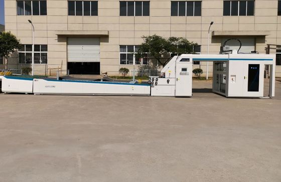 آلة تغليف الفلوت عالية السرعة عالية الدقة عالية الدقة 120gsm-800gsm 160m / Min من أعلى إلى أسفل الورق