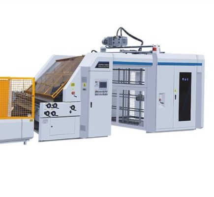 160m / Min التلقائي آلة تغليف الفلوت عالية السرعة 150-800gsm مع CE Shield للطباعة