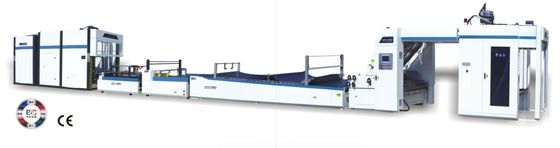 1500mm Litho Laminator أوتوماتيكي كامل عالي السرعة مع برنامج PLC لتصفيح الكرتون المضلع