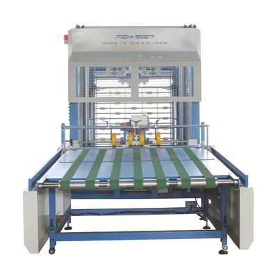 300gsm-10mm التلقائي آلة الترقق الناي المموج ورقة الورق المقوى مع مكدس 2200mm