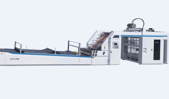ZGFM ورقة إلى ورقة Litho Laminator 1500 * 1500mm Cardboad التلقائي المموج